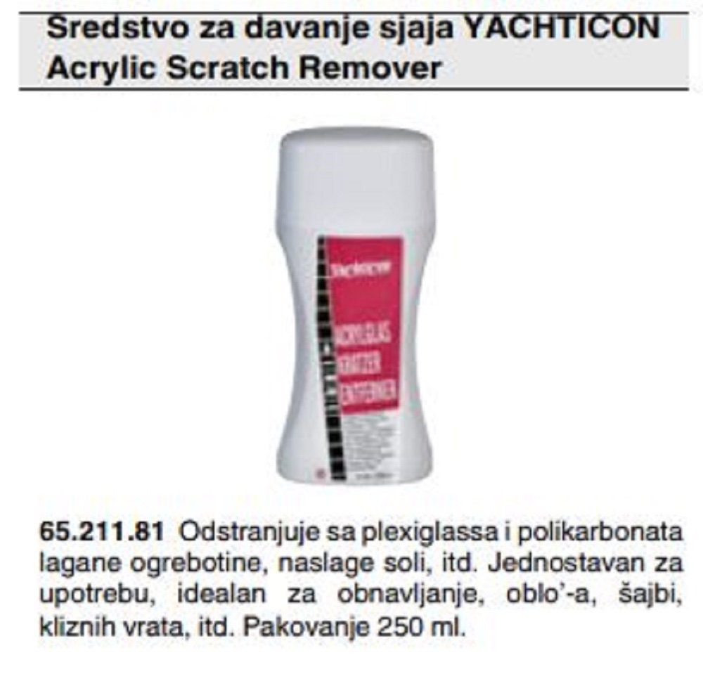 YACHTICON Acrylic Scratch Remover