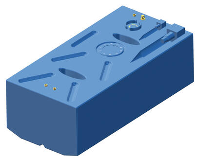 Spremnik za benzin od mrežastog polietilena