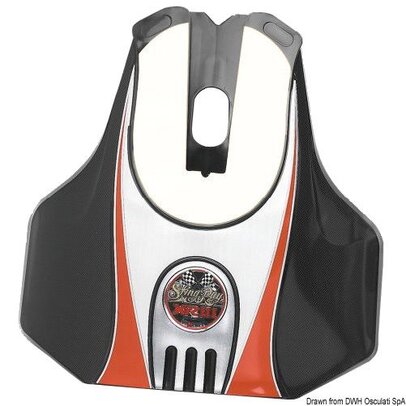 stabilizator Hydrofoil STING RAY XRIII Junior - JR-XRIII-1, crni