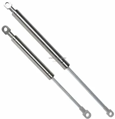 plinska opruga-zadržač - inox, tip oko-oko, 250 mm, otpor 18 kg