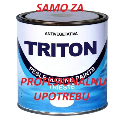 Antivegetativni premaz Triton 0,75 l bijeli - SAMO ZA PROFESIONALNU UPOTREBU