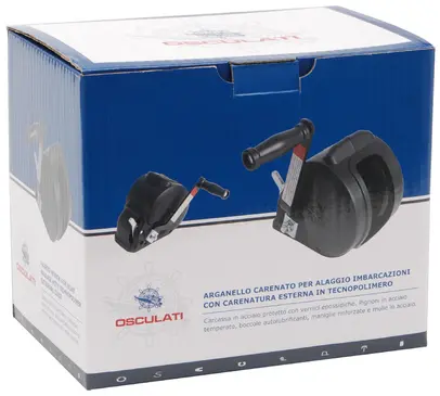 Ručno vitlo sa kučištem za vuču plovila