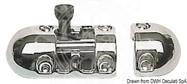 zasun od sjajnog inoxa - 85x30 mm