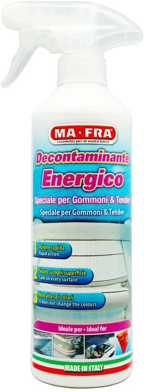 DECONTAMINANTE ENERGICO Mafra Uklanjanje nečistoća 500ml sa gumenjaka i tkanine