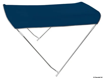 tenda - bimini - 2 luka, sklopiva, širina 150/160 cm, plava