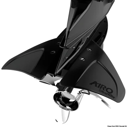 stabilizator Hydrofoil STING RAY AIRO - fiksiranje pomoću vijaka