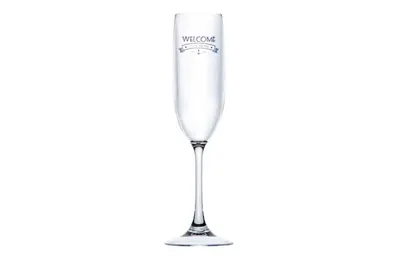 čaše za šampanjac Welcom to Live ( set 6 kom )