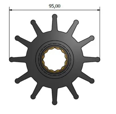 Impeler Ancor JB 17936-001-JH09-814B