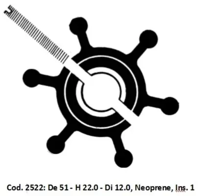 Impeler Ancor JH 09-810B JB 653-0001