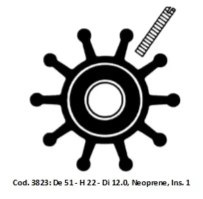 Impeler Ancor JB 18653-0001B