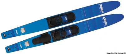 nautičke skije Devocean - model Allegre, plave