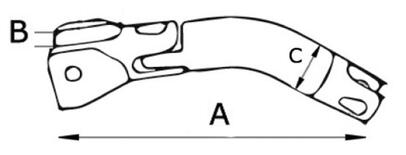 Okretna spojka za sidra Trimmer