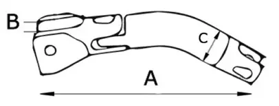 okretljiva spojka za sidro Trimmer 10/12 mm
