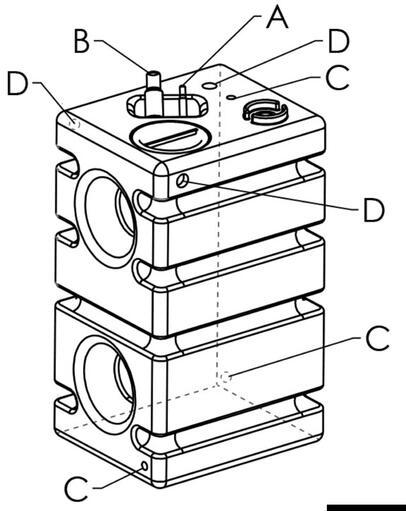 Spremnik tvrdi modularni za pitku vodu