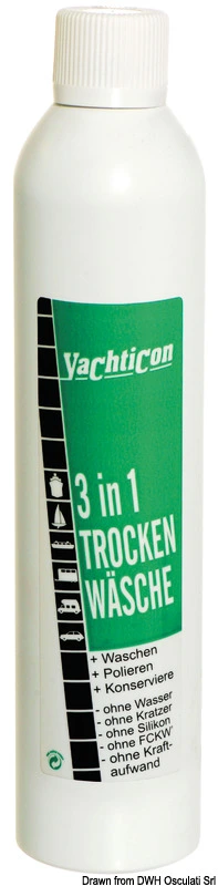 sredstvo za čišćenje - Spray YACHTICON 3 u 1 Dry-Wash, 500 ml