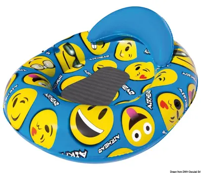 madrac Airhead Emoji Gang Pool Float - 122x110 mm