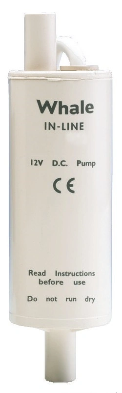 pumpa za uranjanje WHALE - 11 l/min, 24 V, dvostruki priključak 10/13 mm