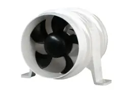 usisni ventilator aksijalni Turbo original ATTWOOD - 12V, ulaz/izlaz 6