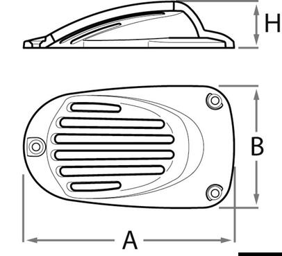 Slušalica ispust od bronce Guidi manta