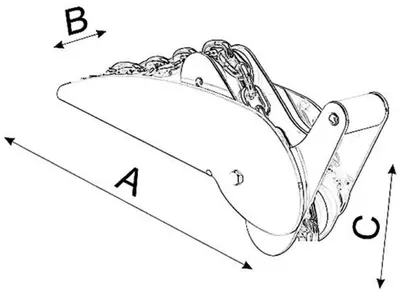 Pramčana vodilica preklopna teška Classic