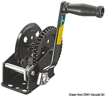 Ručno vitlo za navlačenje plovila