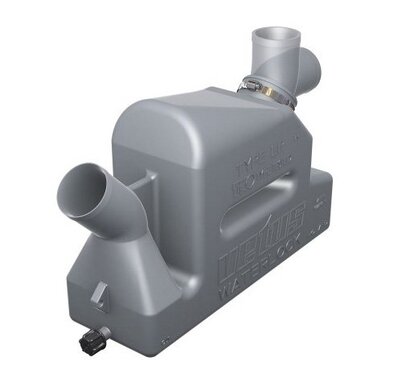 Lonac plastični Vetus LP40 ispušni, priključak ulaza okretni