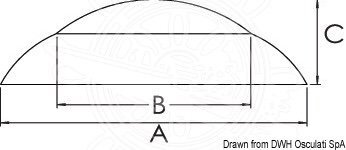 Plafonjera Italian Style od sjajnoga inox-a