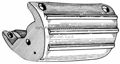 bokobrani PVC za napuhavanje bijeli