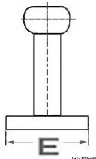 bitva ''Nordik'' - sjajni inox, 360 mm