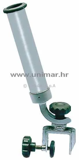 nosač štapa za pecanje, okretljivi - krom. mesing