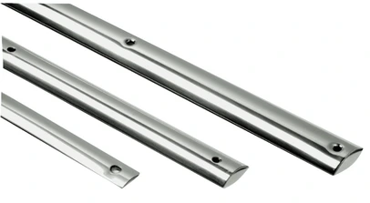 zaobljeni profil - inox, 15x5 mm (profil 3 m)