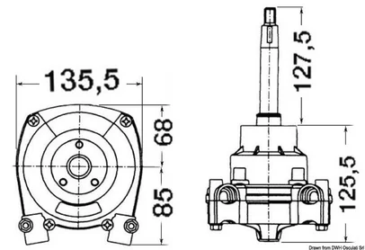 kormilarski uređaj ULTRAFLEX T 73