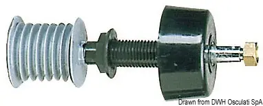 Zadnja kočnica od plastike i metala