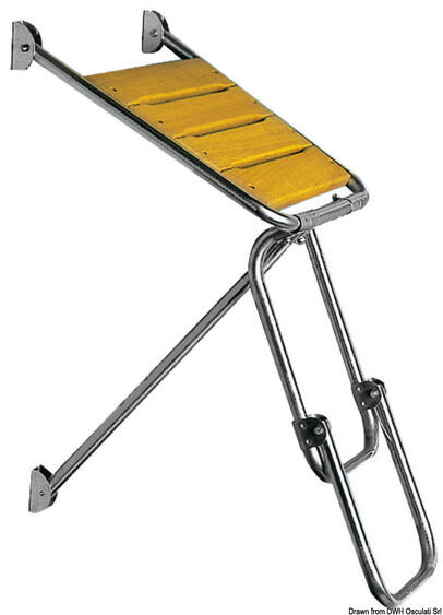 Platforma bočna sa sklopivim stepenicama