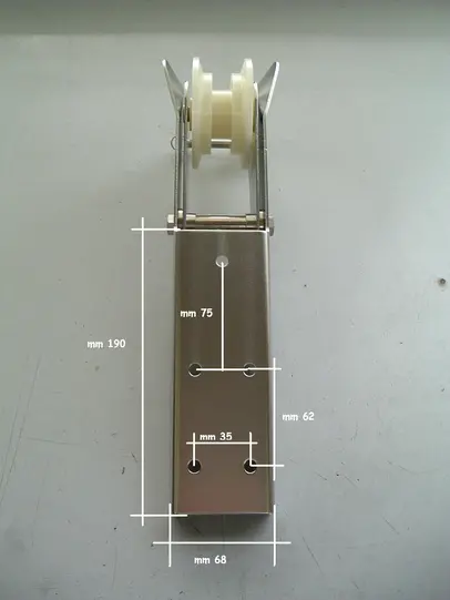 pramčana vodilica preklopna od inoxa 320 mm za sidra do 14 kg