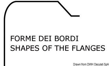 Umivaonici pravokutni od sjajnog inoxa