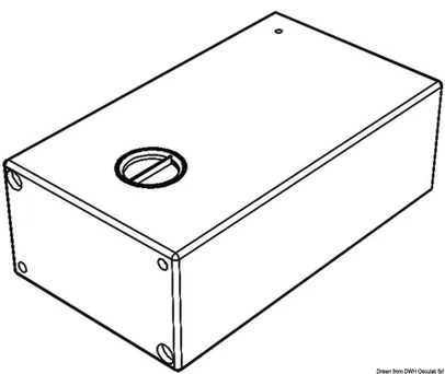 spremnik - rezervoar otpadnih voda od tvrdog polietilena - 130 l, 880x500x300 mm