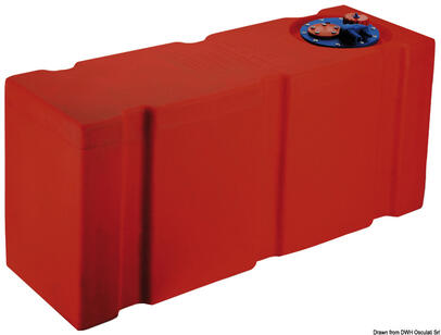 Spremnik za benzin i naftu od narančastog eltexa s odobrenjem