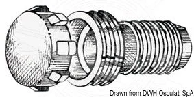 priključak završni - sa čepom, za cijev 37 mm