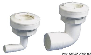 Uljev za fleksibilni spremnik vode pod 90°