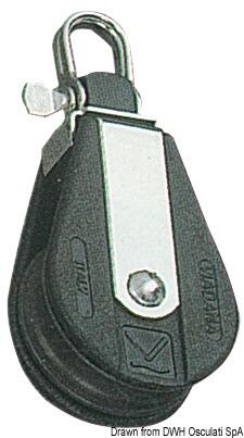 Koloturnici VIADANA Plastinox za metalne sajle