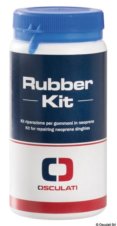 kit za popravak gumenjaka od neoprena Rubber Kit - bijeli