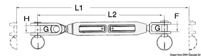 vilica fiksna 1/4" x 3 mm