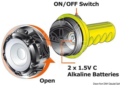 baterijska lampa LED podvodna Sub-Extreme