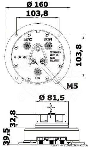 sklopka/devijator - za akumulatore Heavy Duty 12/24V 310A