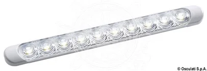 plafonjera LED na prislon vodonepropusna - bijela 230x24x11 mm