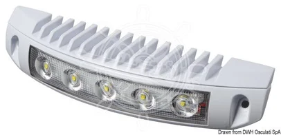 mali reflektor s 5 LED-a za krmenu platformu, krmeno zrcalo, fly-bridge 12/24V