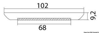 Plafonjera LED Luna bez ugradnje