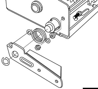 ručno vitlo za navlačenje plovila - nosivost 1125 kg (175 x 125 mm)