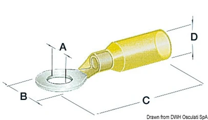 krajevi-terminali tipa oko 5,3 mm